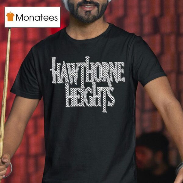 Hawthorne Heights Checkered T Shirt