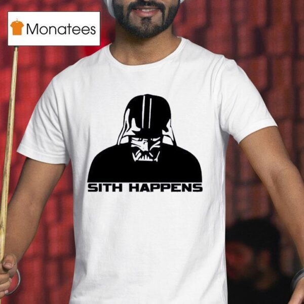 Hayden Christensen Darth Vader Sith Happens T Shirt