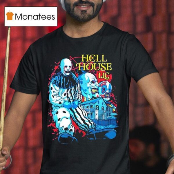 Hell House Llc Abaddon Awaits Clown T Shirt