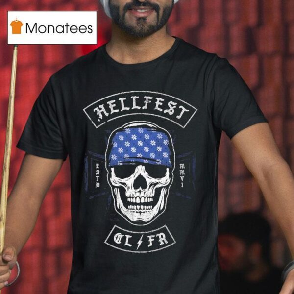 Hellfest Hellbanger Skull T Shirt