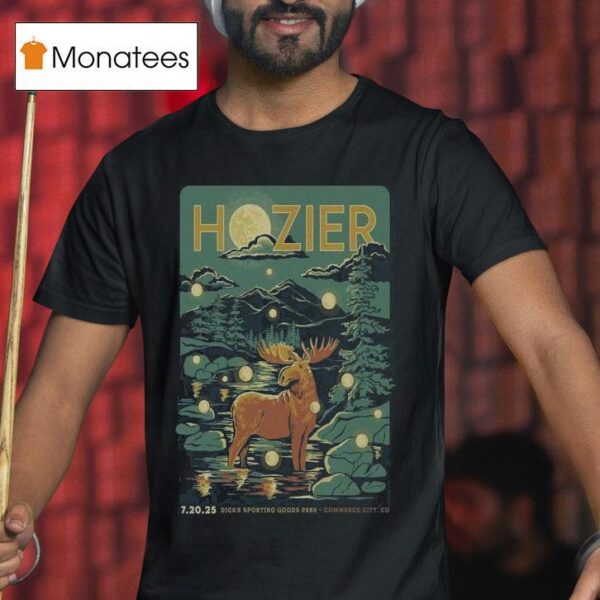 Hozier Commerce City Co July Deer T Shirt