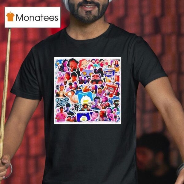 Huntrix Saja Boys Kpop Demon Hunters T Shirt