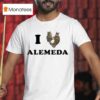 I Love Alameda Cats T Shirt
