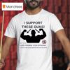 I Support These Guns Live Strong Stay Strong Silence The Violence And Sun The Guns T Shirt