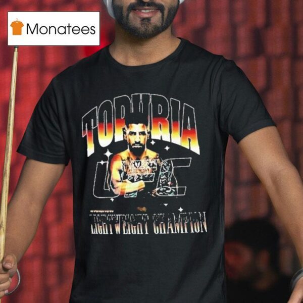 Ilia Topuria Flyweight Champion T Shirt