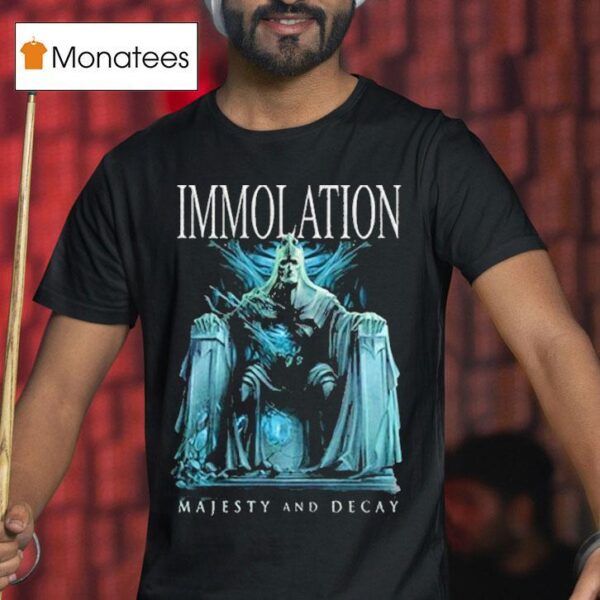 Immolation Majesty And Decay T Shirt