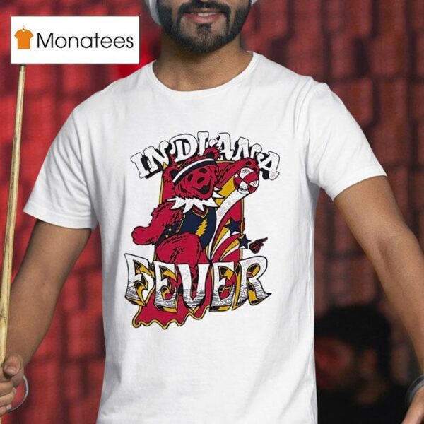 Indiana Fever Grateful Dead Bear T Shirt