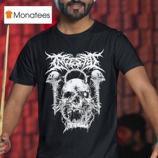 Ingested Endless Machine Skull T Shirt
