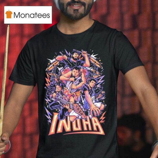 Inoha Anime Fighting Stance T Shirt