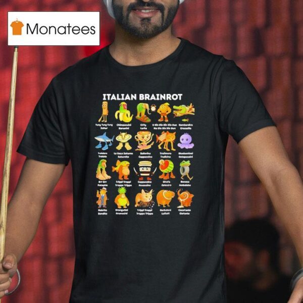 Italian Brainrot Meme New T Shirt