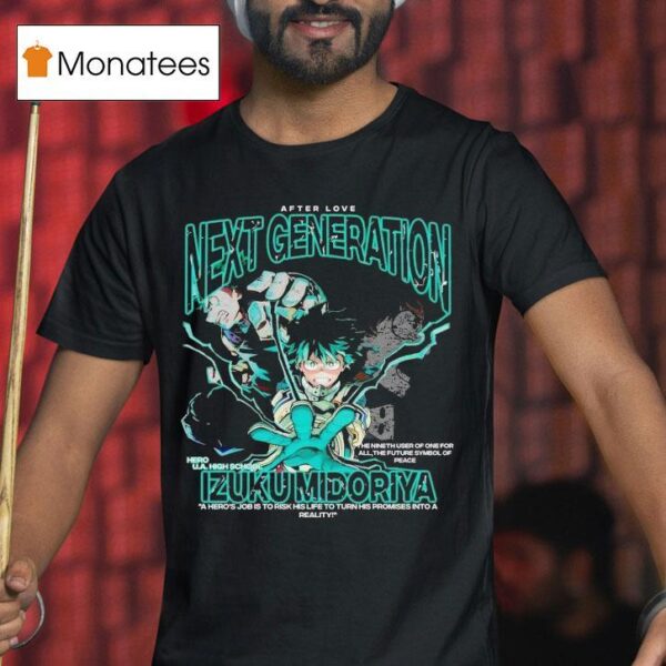 Izuku Midoriya Next Generation T Shirt