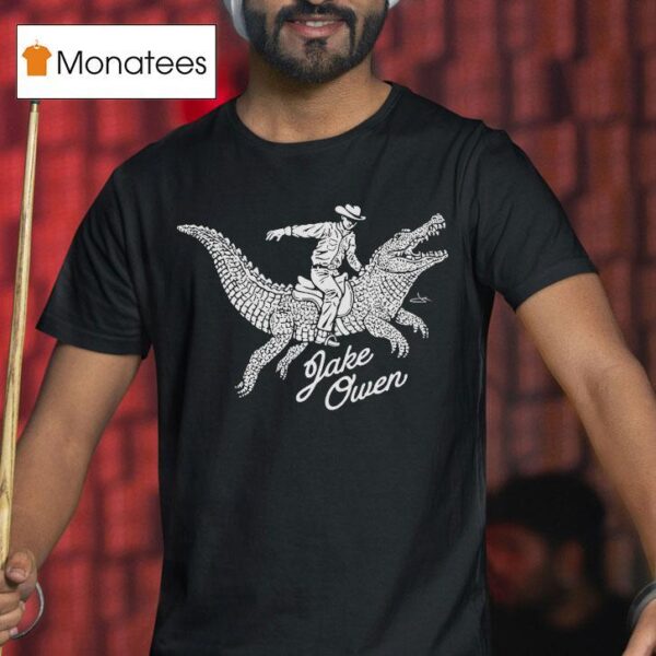 Jake Owen Gator Cowboy T Shirt