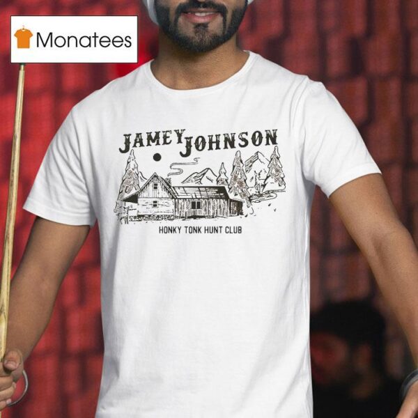 Jamey Johnson Honky Tonk Hunt Club House T Shirt