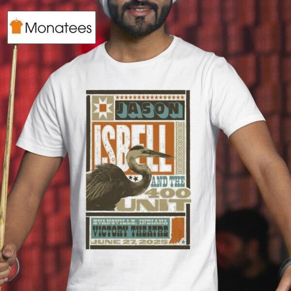 Jason Isbell The Unit Evansville In June Concer T Shirt