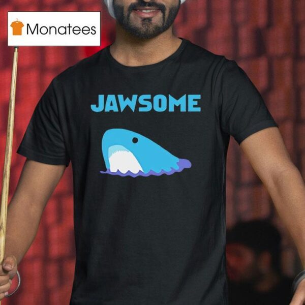 Jawsome Shark Parody T Shirt