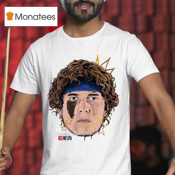 Jaxson Dart Fat Head Nflpa T Shirt