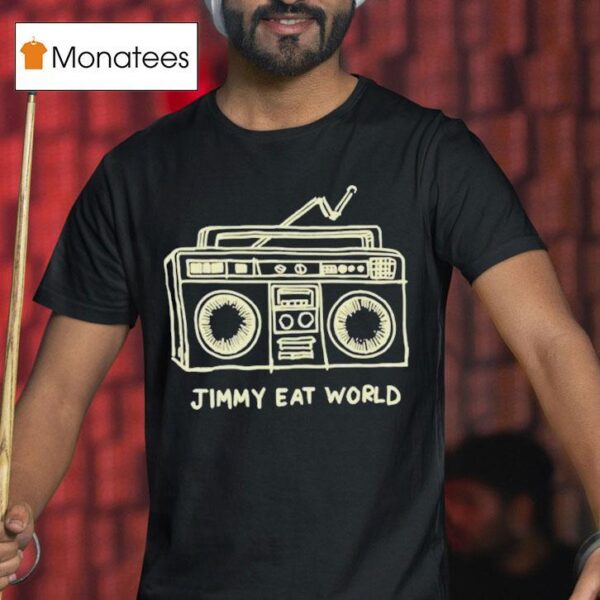 Jimmy Eat World Boombox Radio T Shirt