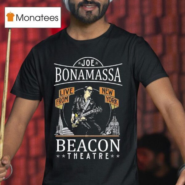 Joe Bonamassa Beacon Theatre Live From New York T Shirt