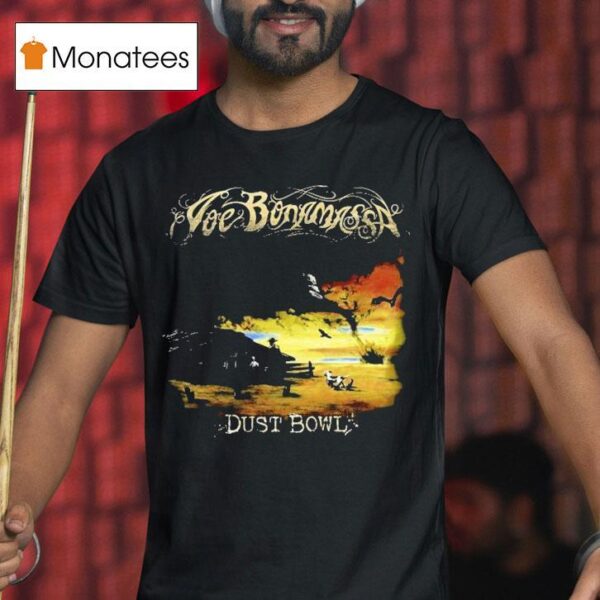 Joe Bonamassa Dust Bowl World Tour T Shirt