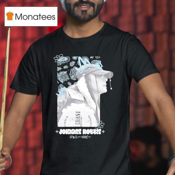 Johnnie Robbie Portrait Retro T Shirt