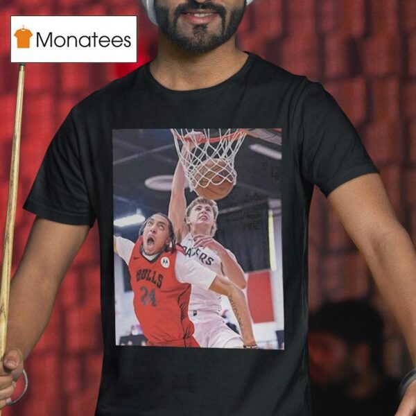 Johnny Furphy Dunks On Noa Essengue T Shirt