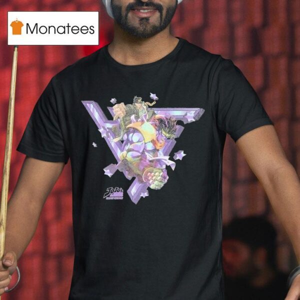 Jojo Jotaro Mirror Logo Hypland T Shirt