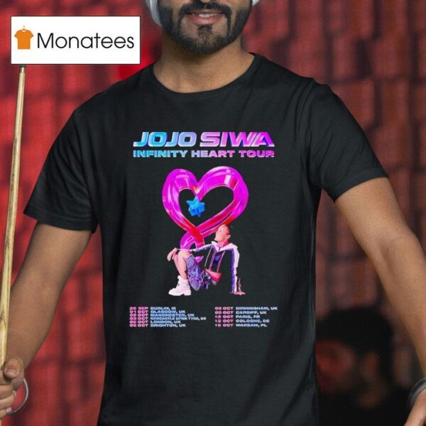 Jojo Siwa Infinity Heart Tour T Shirt