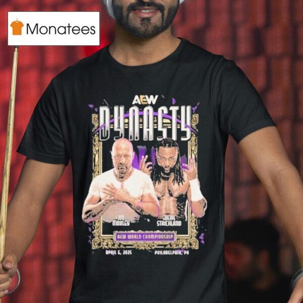 Jon Moxley Vs Swerve Strickland Aew Dynasty Matchup T Shirt