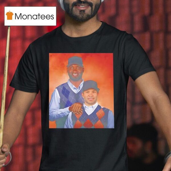 Jose Altuve And Yordan Alvarez Step Brothers Houston Astros T Shirt