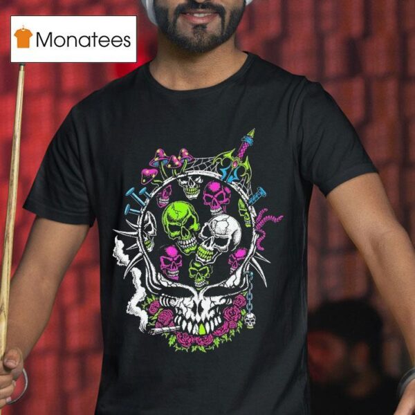 Josh Freydkis Skeleton Factory Skull T Shirt