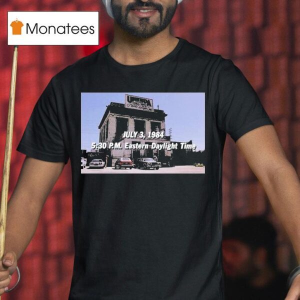 July Pm Eastern Daylight Time T Shirt