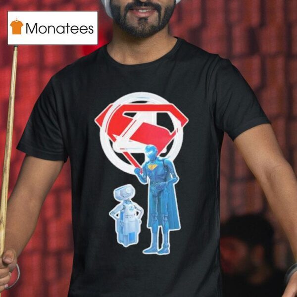 July Is Super Fantastic Fantastic Four X Superman Herbie And Robot Number T Shirt
