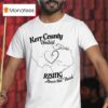 Kerr County United Texas Rising Above The Hood Flood Relief T Shirt