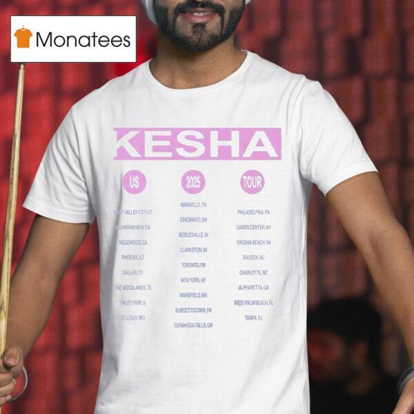 Kesha Yippee Ki Yay Tour T Shirt