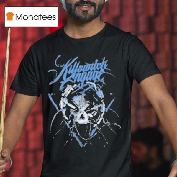 Killswitch Engage Wire Skull T Shirt