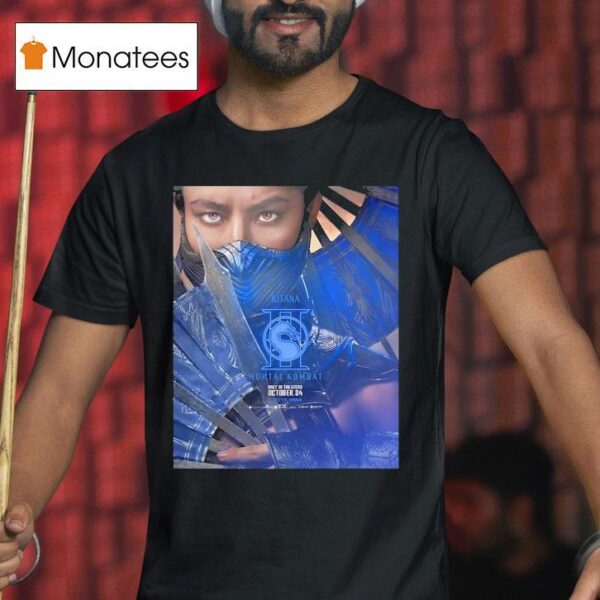 Kitana Mortal Kombat Ii Movie T Shirt