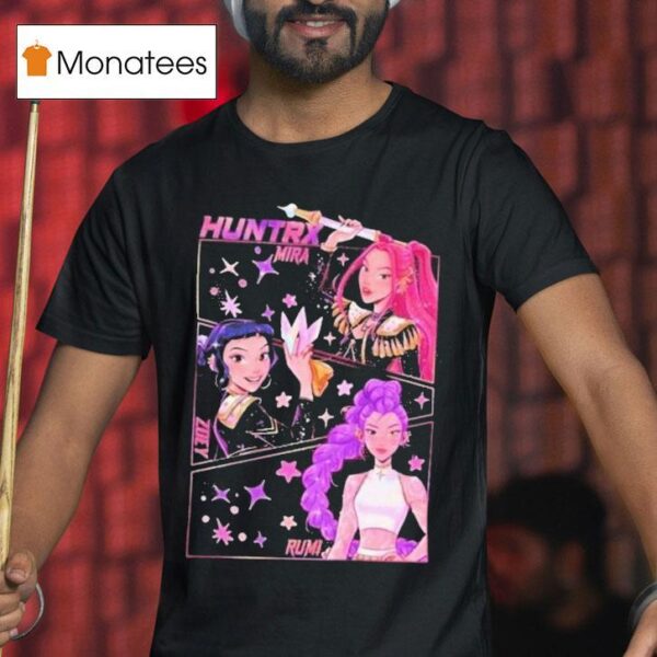 Kpop Demon Hunters Jinu Manga Kpop Huntrix Pin T Shirt