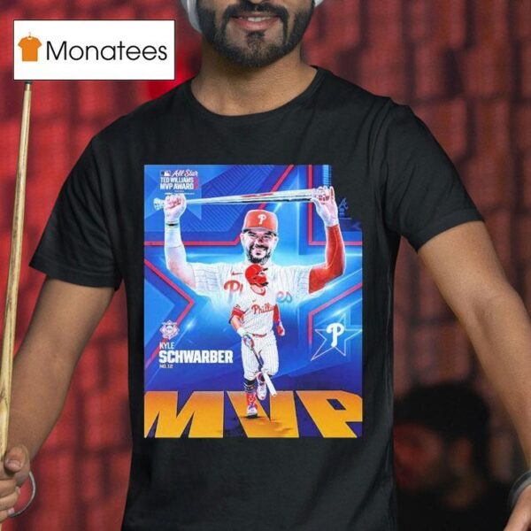 Kyle Schwarber Clutch Is The Ted Williams From Philadelphia Phillies Has Name To Mvp All Star Game Mlb T Shirt