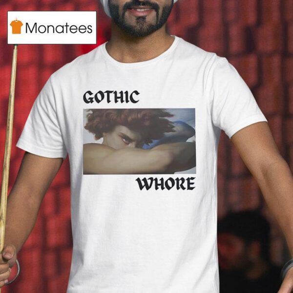 L Ange Dechu Gothic Whore T Shirt