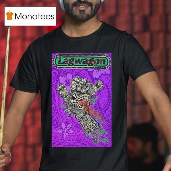 Lagwagon European Summer Tour Hand T Shirt