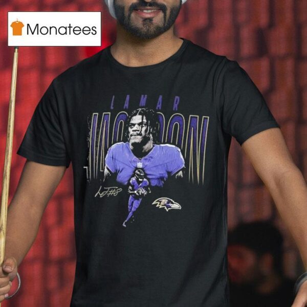 Lamar Jackson Humble Shadow Player Baltimore Ravens T Shirt