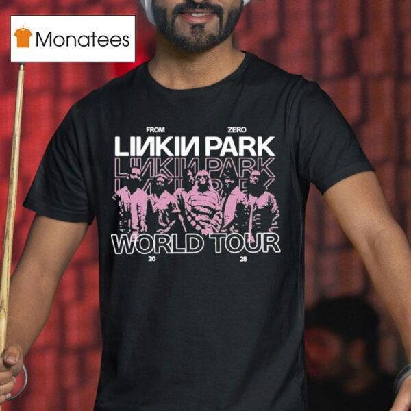 Linkin Park From Zero World Tour Gdynia Poland July T Shirt