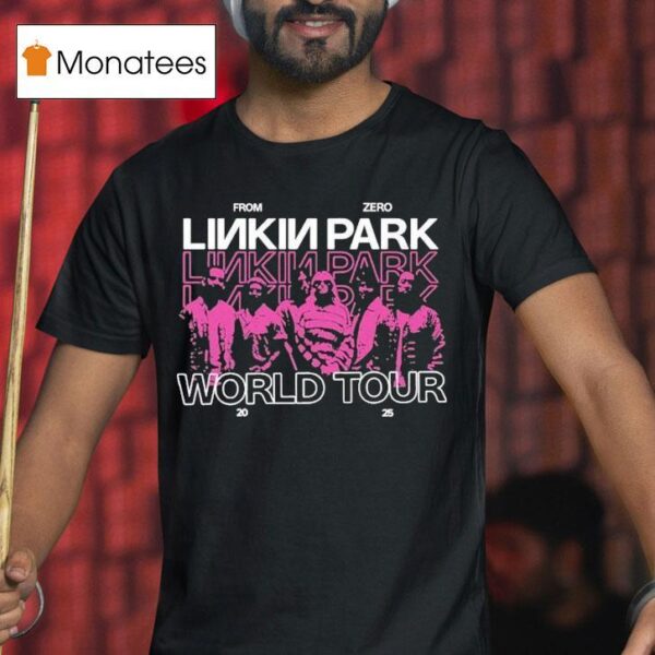 Linkin Park From Zero World Tour July Werchter Belgium T Shirt