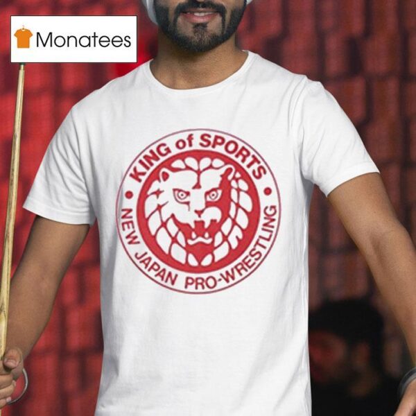Lion Mark New Japan Pro Wrestling Logo T Shirt