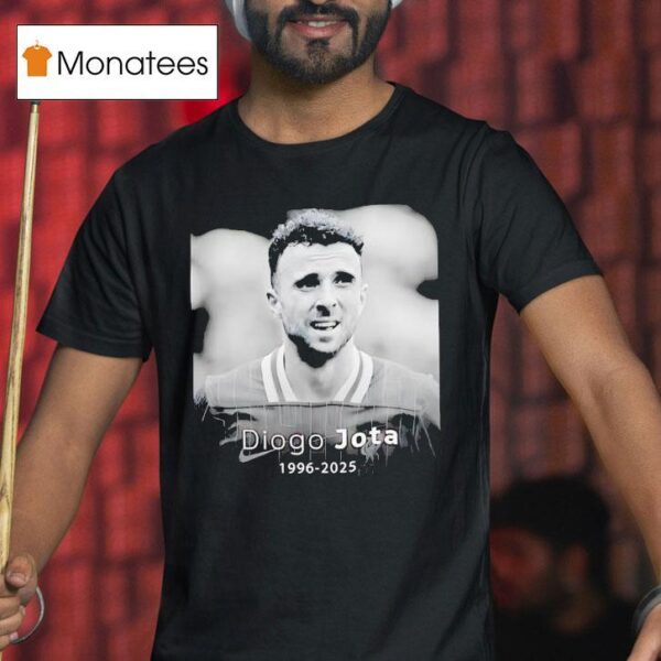 Liverpool Fc Diogo Jota Rip T Shirt