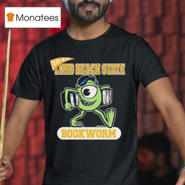 Long Beach State Bookworm Scare Mike T Shirt