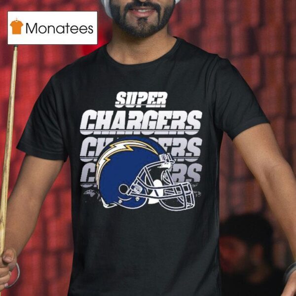 Los Angeles Chargers The Wild Super Chargers Scoop T Shirt