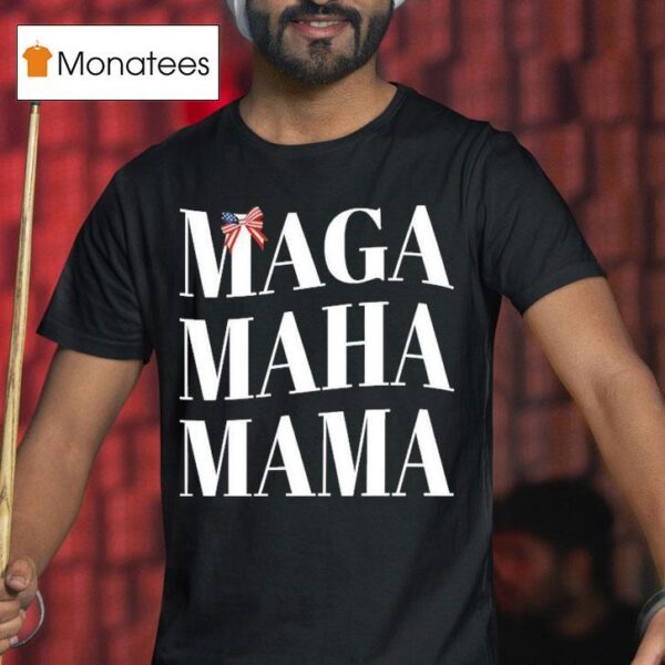 Maga Maha Mama Bow T Shirt