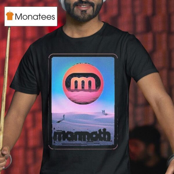 Mammoth M Moon T Shirt