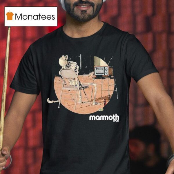 Mammoth Wvh Dead M Skeleton T Shirt
